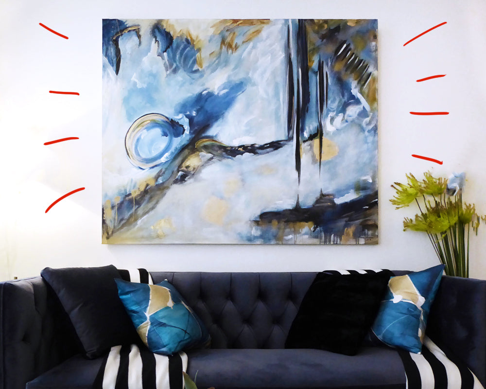 How to decorate with abstract art